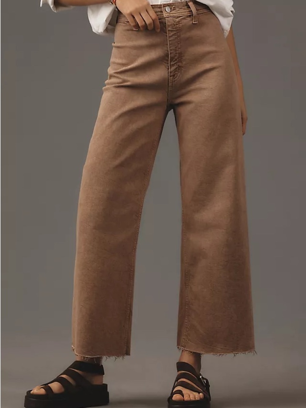 Pistola Penny High-rise  Wide-Leg Women’s Jeans - Brown size 30